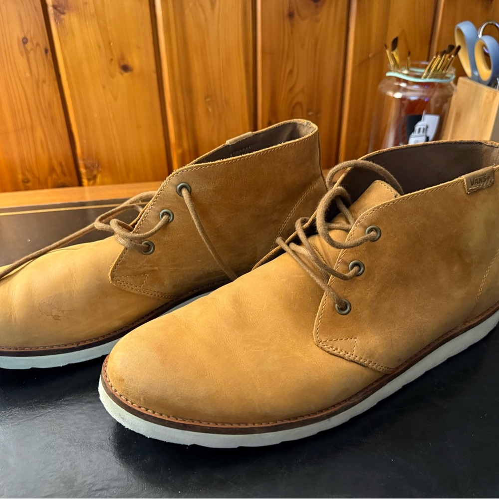 Suede Vans Ankle Boots - Picture 2 of 4